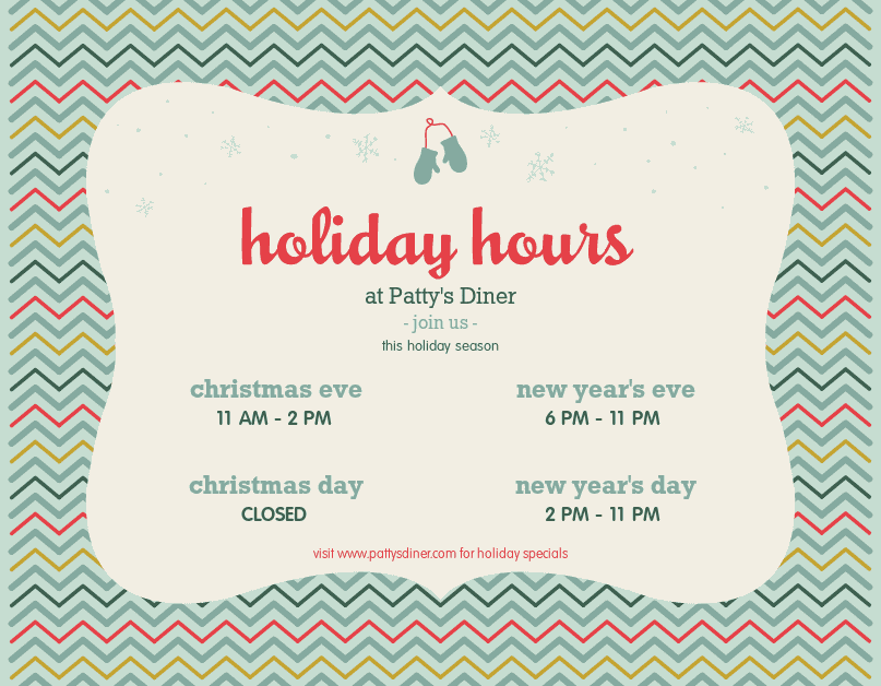 business-holiday-hours-template